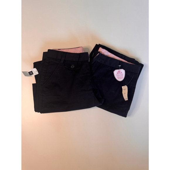 2 Girls GapKids Blue Uniform Pants 14Large - Picture 2 of 8